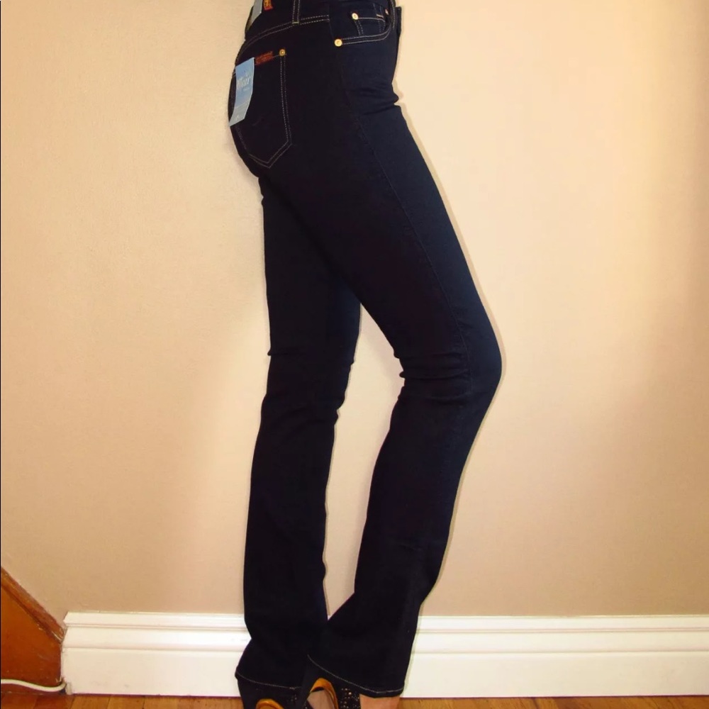 7 For All Mankind Kimmie B(air) High Waist Jeans - Picture 2 of 8